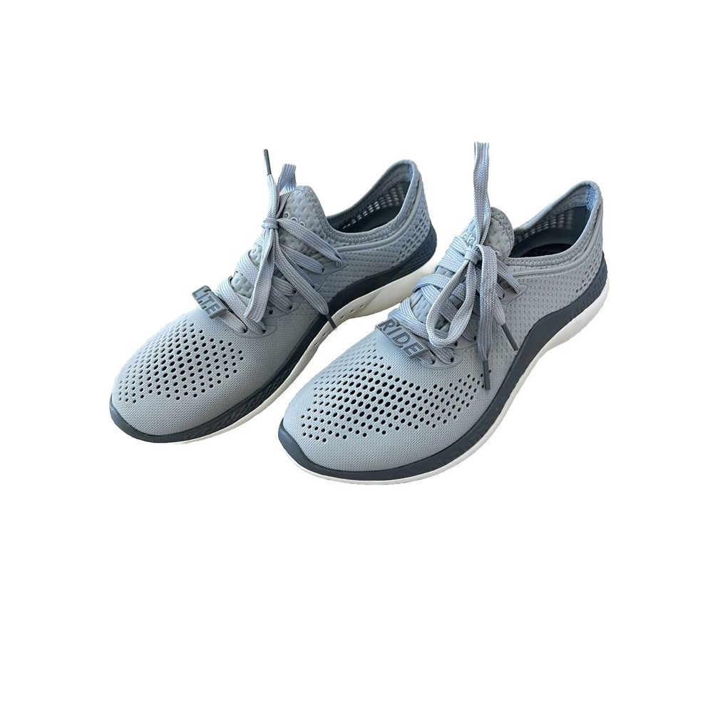 Crocs LiteRide 360 Pacer Gray Sneaker Men's Size 7 Womens Size 9